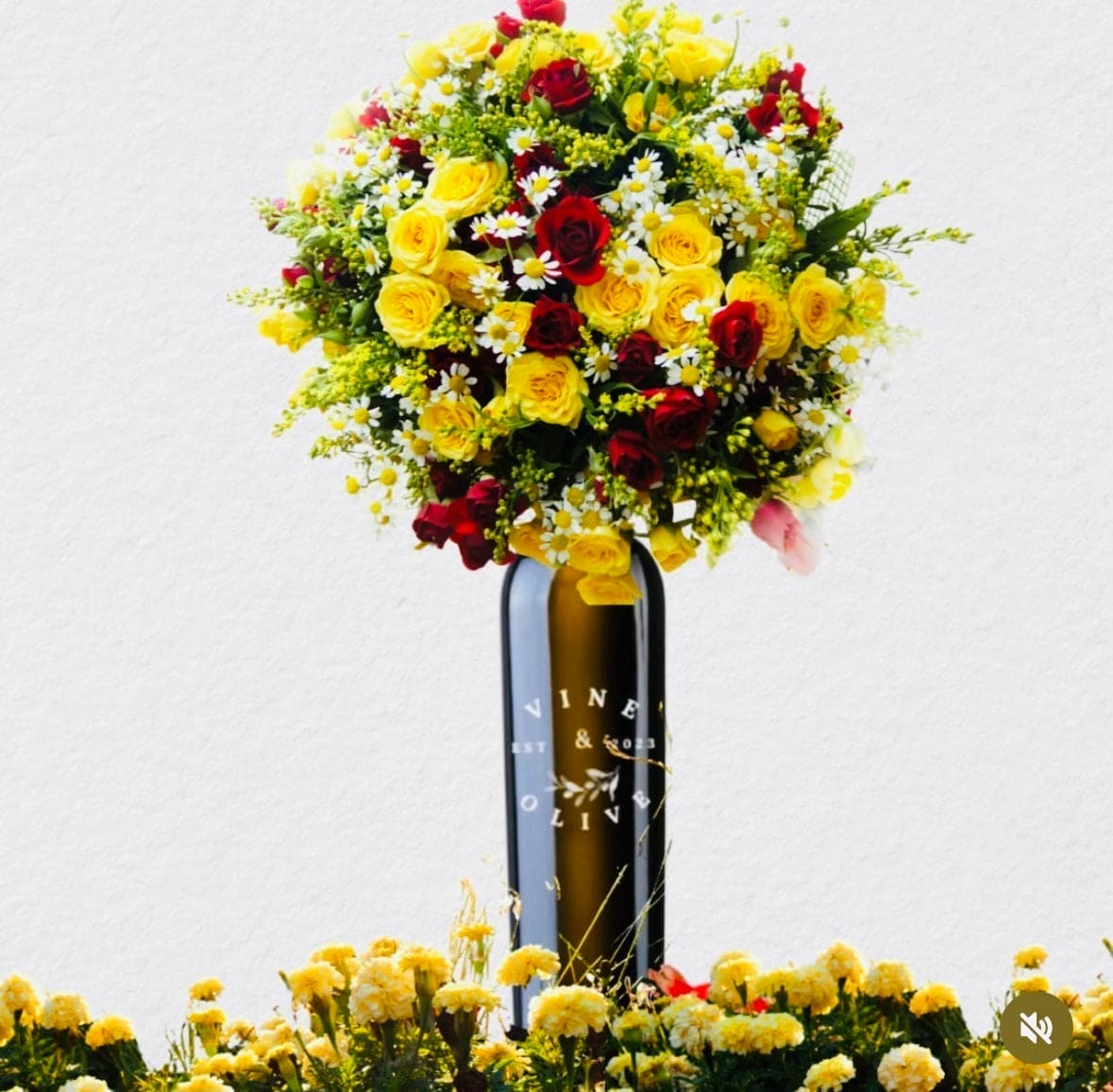BOTTLE BOUQUETS
