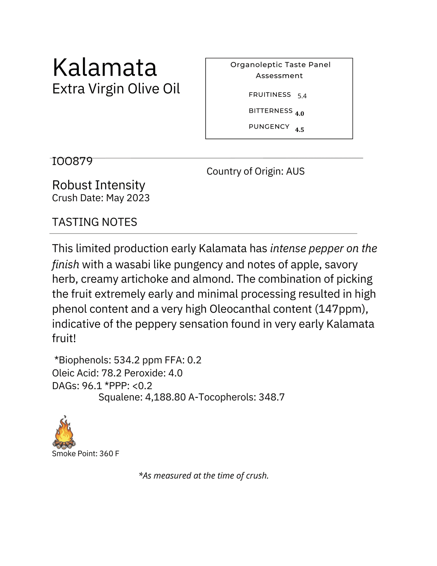 KALAMATA PREMIUM EXTRA VIRGIN OLIVE OIL